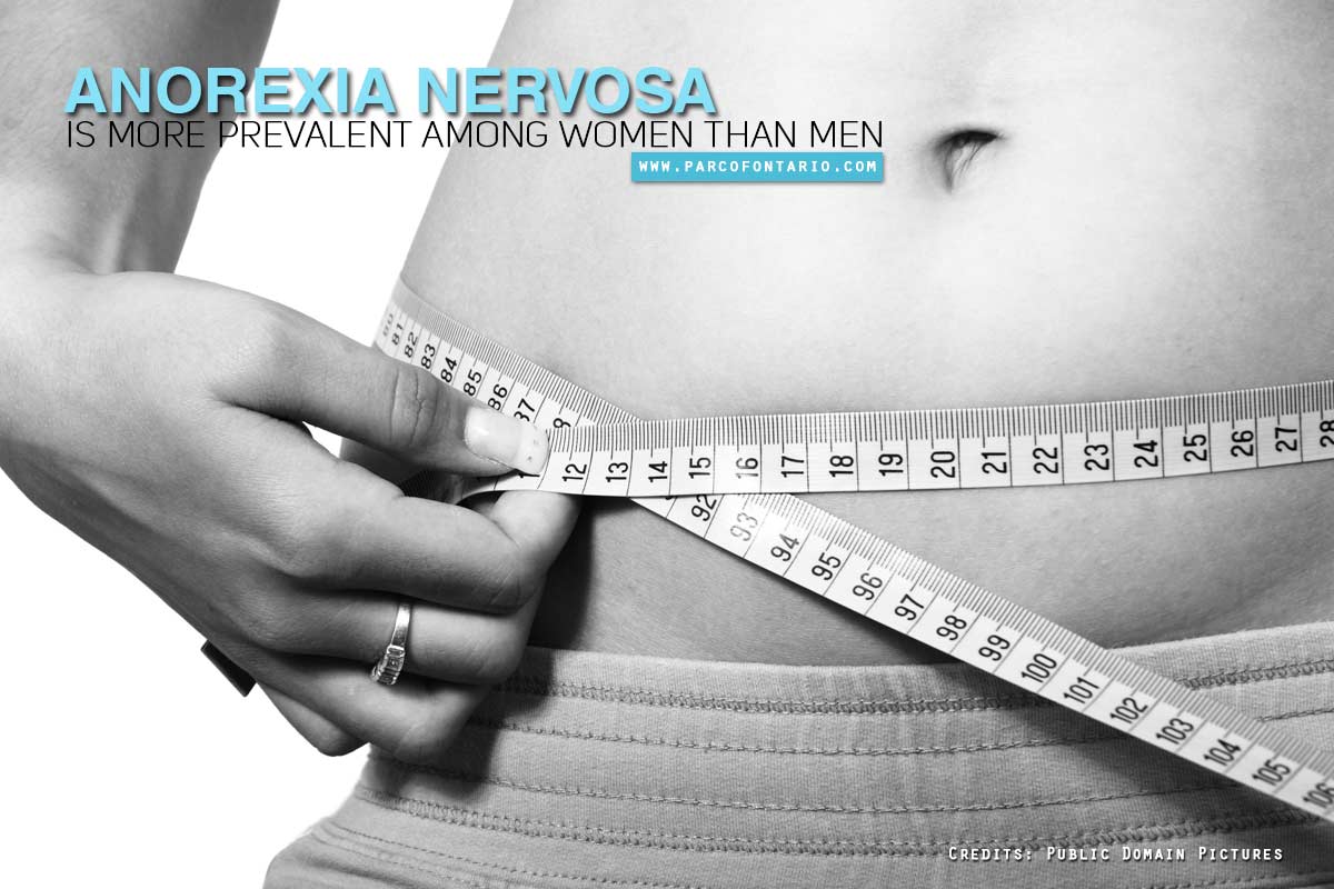 Anorexia nervosa more prevalent