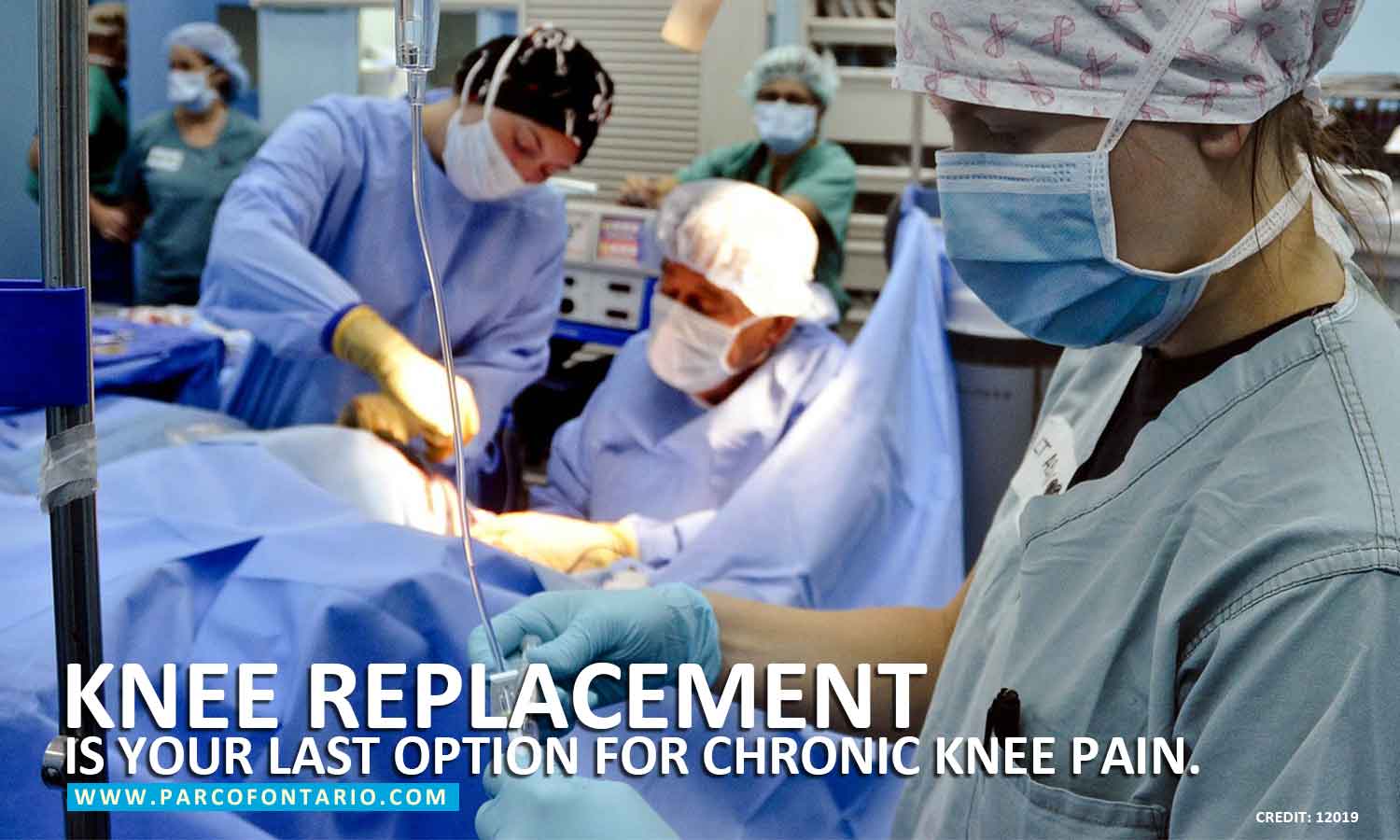 Knee replacement is your last option