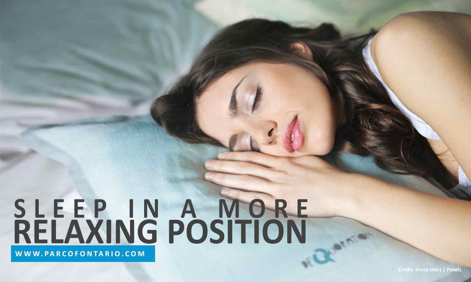 Sleep in a more relaxing position