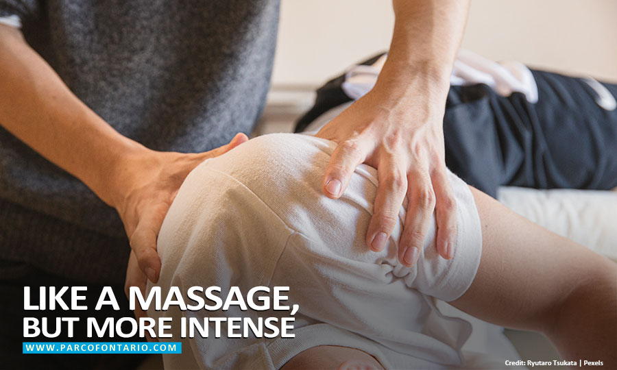 Like a massage, but more intense