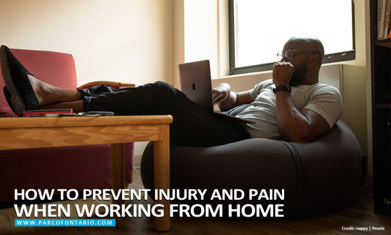 How to Prevent Injury and Pain When Working From Home