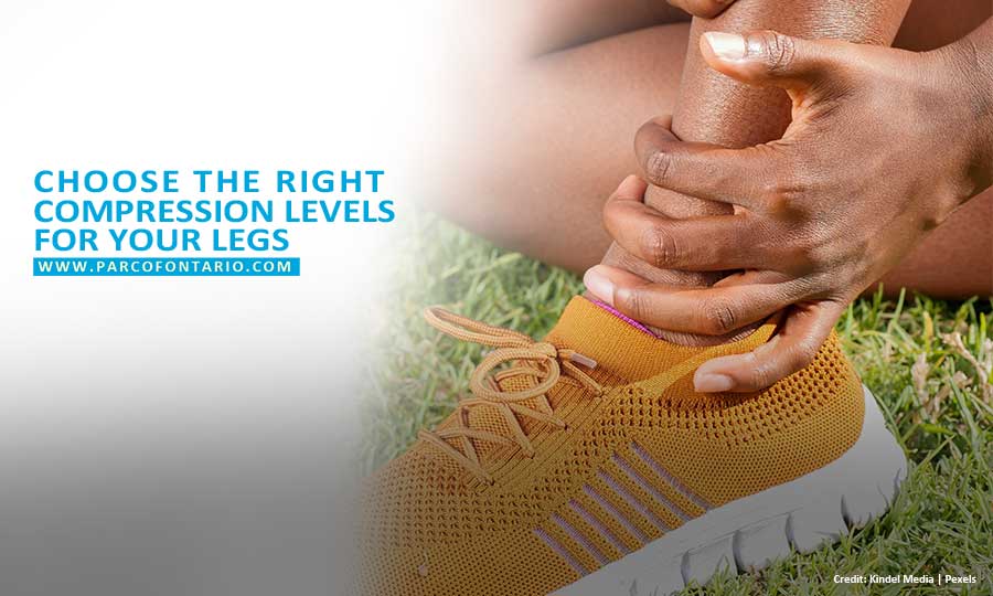 Choose the right compression levels for your legs