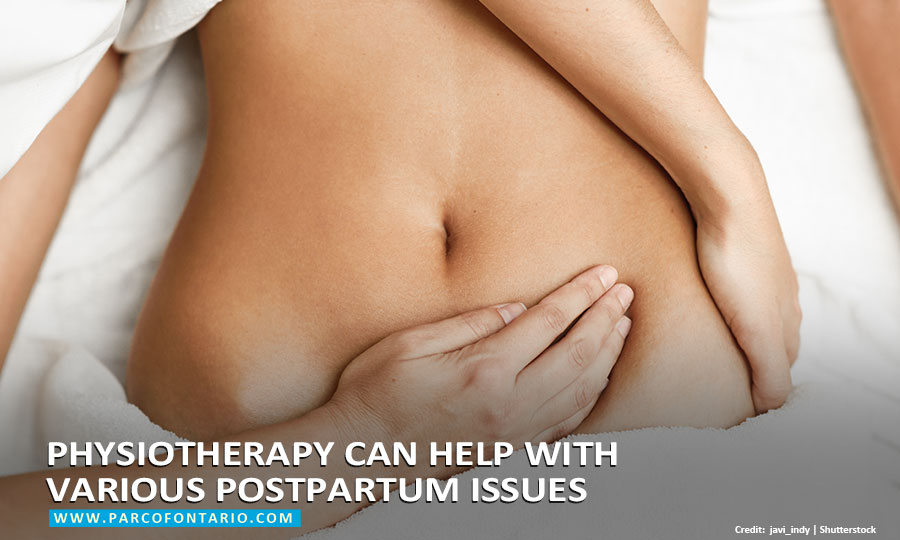 Physiotherapy can help with various postpartum issues