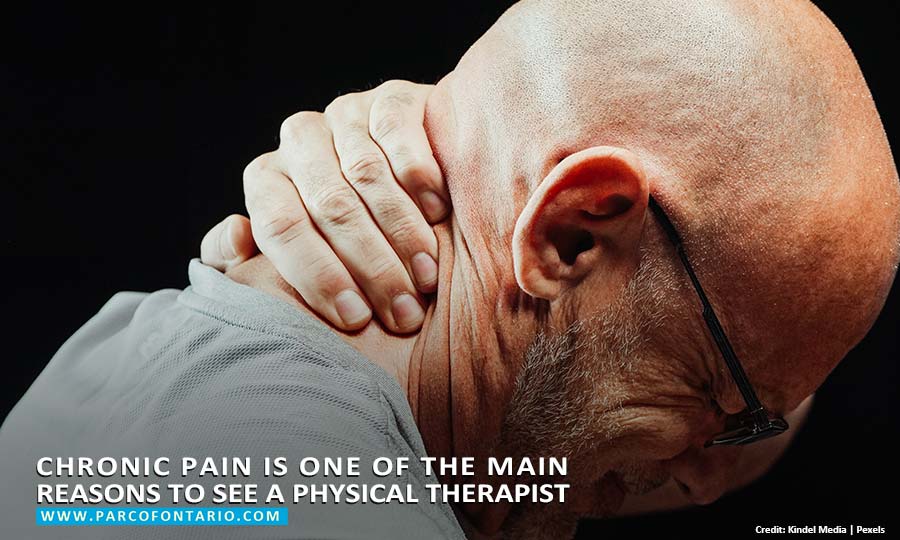 Chronic pain is one of the main reasons to see a physical therapist
