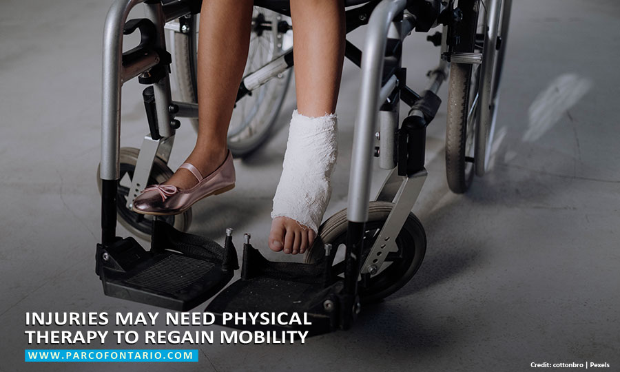 Injuries may need physical therapy to regain mobility