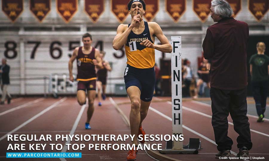 Regular physiotherapy sessions are key to top performance