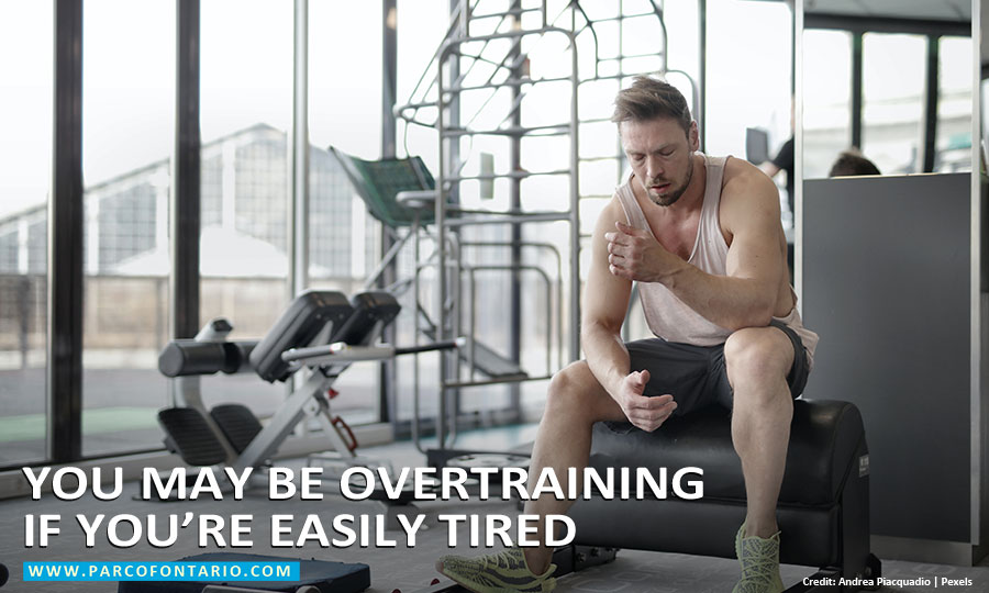 You may be overtraining if you’re easily tired