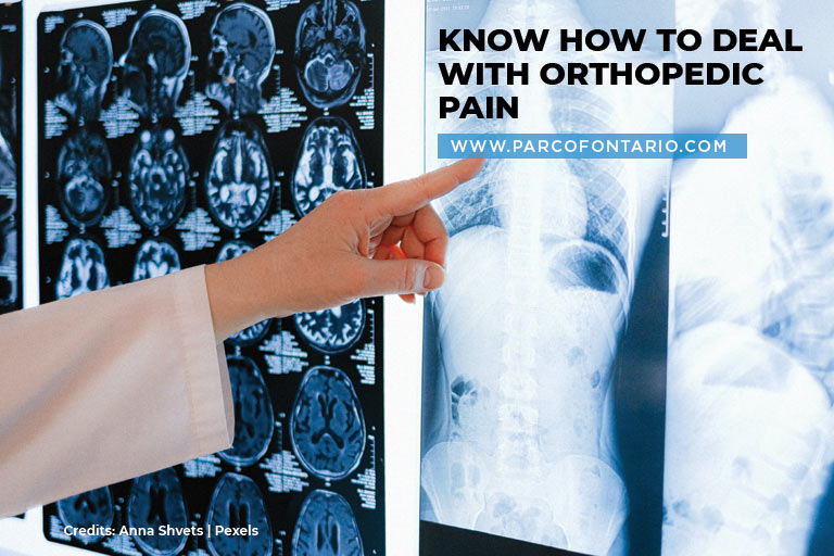 Know how to deal with orthopedic pain