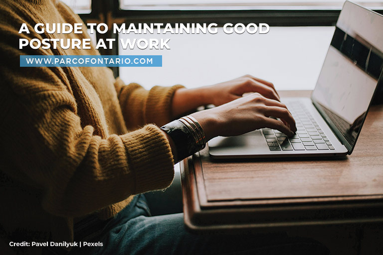 A Guide to Maintaining Good Posture at Work