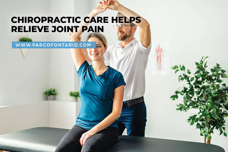 Chiropractic care helps relieve joint pain